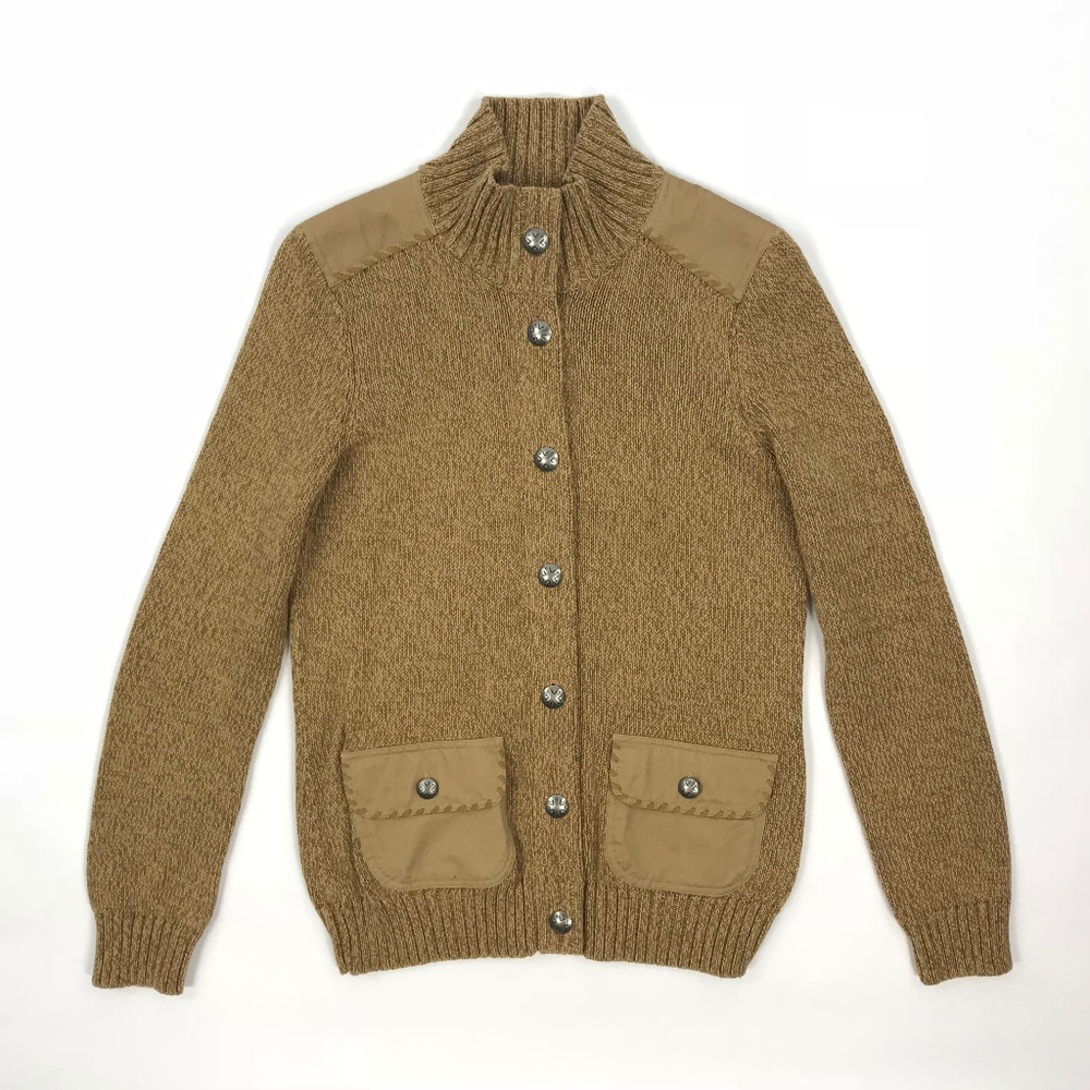 Lauren Ralph Lauren Button Front Knit Cardigan - Picture 1 of 7